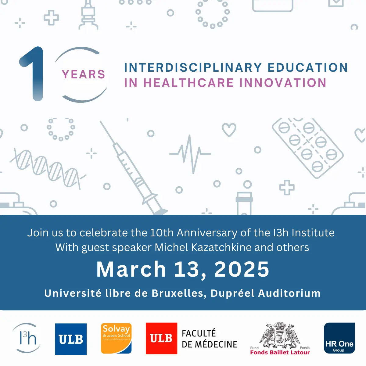 I3h Institute 10th Anniversary – 13 March 2025